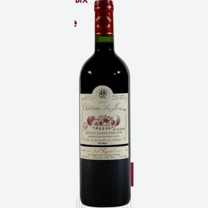 Вино Fagard Chateau La Jorine Красное Сухое 14% 0,75л Франция, Бордо