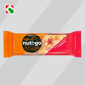 Батончик  NUT&GO  с арахисом и клюквой, 42г