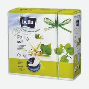 Прокладки ежедневные bella Herbs Panty Soft tilia, 60 шт