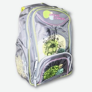 Рюкзак для девочки 2 отдела Цветы