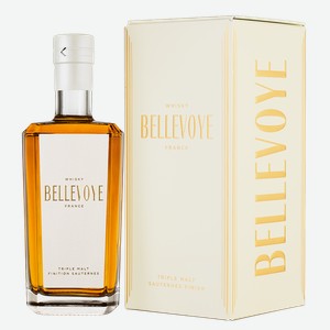 Виски Bellevoye Finition Sauternes в подарочной упаковке 0.7 л.
