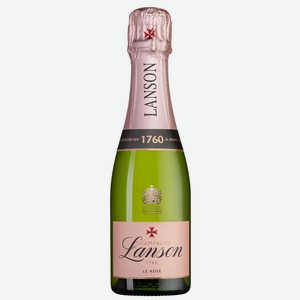 Шампанское Champagne Lanson le Rose Brut 0.2 л.