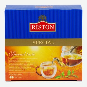 Чай черный  Special taste  Riston, б/я 100*1,5г
