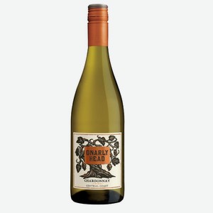 Вино Gnarly Head Chardonnay белое сухое, 0.75л США