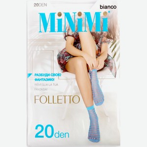 Носки женские Minimi Folletto 20 белые