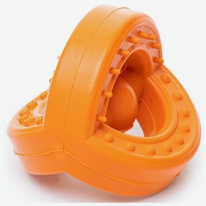 Игрушка для собак резиновая DUVO+  Tugger , оранжевый, 7см (Бельгия)