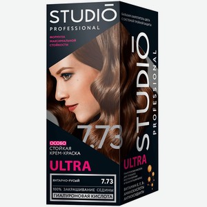 Studio Ultra Краска для Волос 7.73 Янтарно - Русый, 15 мл