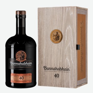 Виски Bunnahabhain Aged 40 Years 0.7 л.