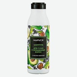 Шампунь для сухих и окрашенных волос с маслом авокадо