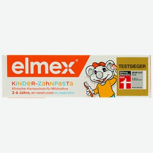 Зубная паста детская Elmex Kids 50мл 2-6 лет