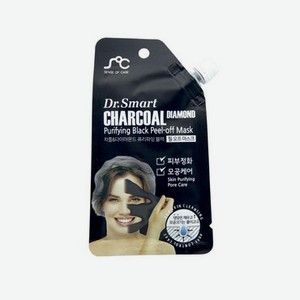 Маска - пленка для лица Dr. Smart Charcoal Diamond 25г