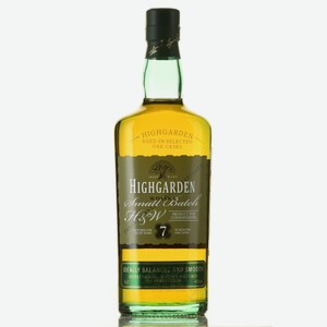 Виски российский «Highgarden 7 Years Old», 40%, 0.5 л