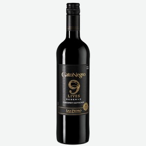 Вино 9 Lives Reserve Cabernet Sauvignon 0.75 л.
