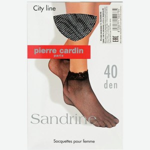 Носки женские Pierre Cardin Sandrine 40 черные сетка