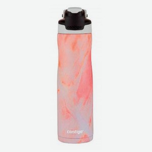 Термос-бутылка CONTIGO Couture Chill, 0.72л, белый/ розовый [2127884]