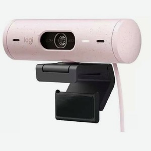 Web-камера Logitech HD Webcam BRIO 500, розовый/черный [960-001421]