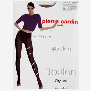 Колготки Pierre Cardin Toulon женский 40 den, бежевые, размер 4, 30 г