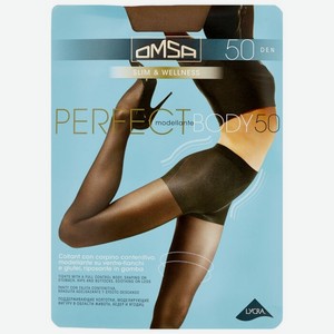 Колготки женские Omsa Perfect Body бежевые, 50 ден, размер 2