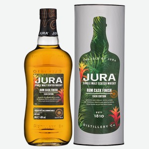 Виски Isle of Jura Rum Cask Finish в подарочной упаковке 0.7 л.