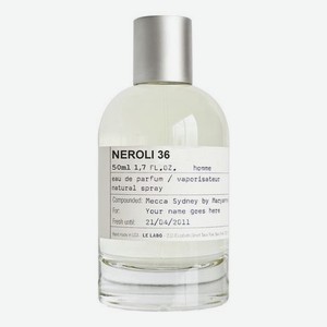 Neroli 36: парфюмерная вода 50мл