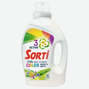 Гель для стирки Sorti color, 1,2 л