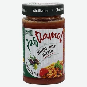 Pastiamo соус томатный гурме с оливками Пастиамо 250г
