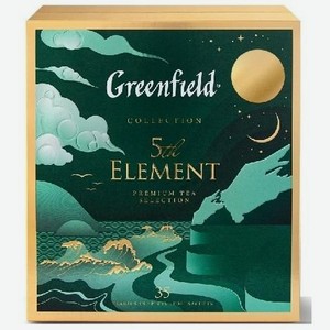 Чай Гринфилд Коллекция чая и чайных напитков 5 элемент 35пак*1,5г