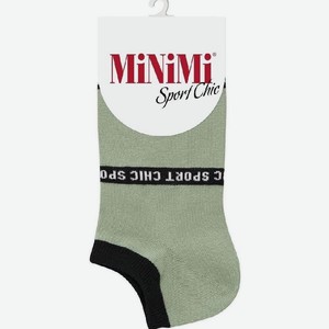 Хлопковые носки Minimi SPORT CHIC 4300 с полоской  Sport Chic  Menta 39-41