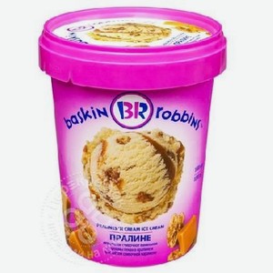 Мороженое BASKIN ROBBINS 1000мл пралине