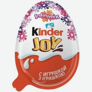Шоколадное яйцо Киндер Джой для девочек 21г