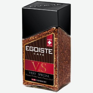 Кофе сублимированный молотый в растворимом EGOISTE V.S. 100г