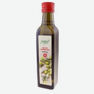 Масло оливковое 250мл.ст/б Хороший день