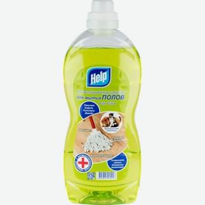 Средство для мытья полов всех видов концентрированное Help Устраняет запахи домашних животных, 1 л