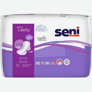 Seni Урологические прокладки для женщин, Lady Plus, 15 шт