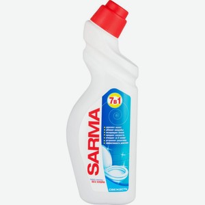 Чистящее средство для сантехники 7 в 1 Sarma Свежесть, 750 мл