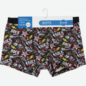 Трусы для мальчика Donland Boys Rock цвет: черный/красный/белый/желтый размер: 146-152, 146-152 р-р