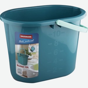 Ведро для мытья полов Haussmann зелёное, цвет в ассортименте, 37×26×26 см, 10 л