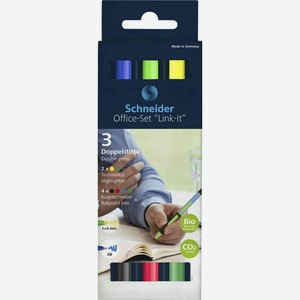 Ручка шариковая Schneider Link-Itс 4 цвета цвет, в ассортименте, 1,4 мм