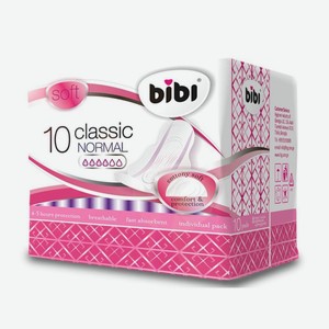 Прокладки гигиенические BiBi Normal Soft 10 шт