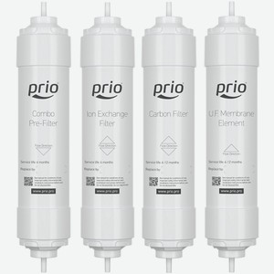 Набор картриджей Prio Новая вода K687 для фильтров Expert