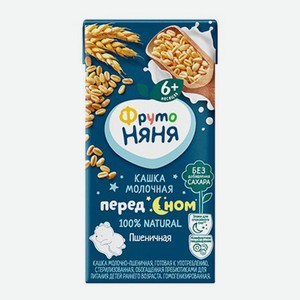 Каша Агуша Засыпай-ка молочно-пшеничная с 6 месяцев 1,8% 200 мл