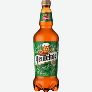Пиво светлое Большая Кружка Чешское 4% 1,2л