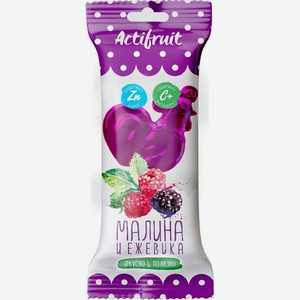Леденцовая карамель Актифрут с витамином С и цинком малина/ежевика 17г