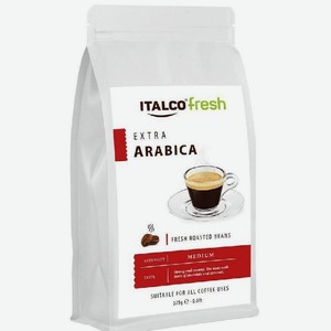 Кофе Италко Арабика Экстра зерно 375г