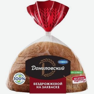 Хлеб Даниловский рж/пш в нарезке 350г Коломенский