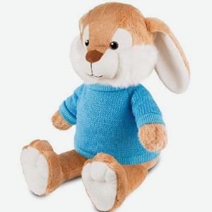 Игрушка мягкая Кролик Эдик в свитере 25см