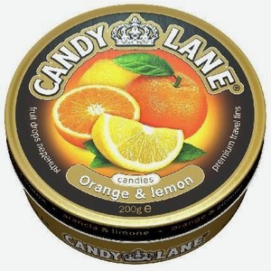 Леденцы апельсин-лимон 200г Кэнди Лэйн
