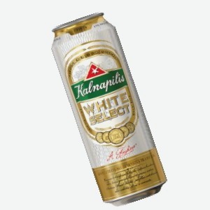 Пиво  Калнапилис , вайт селект, ориджинал, 5%, 0,568л
