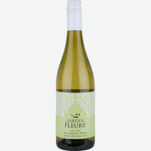 Вино Jardin Fleury Sauvignon Blanc Pays d Oc 12 % алк., Франция, 0,75 л