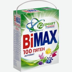 Стиральный порошок BiMAX Двойной эффект 100 пятен Automat, 4 кг